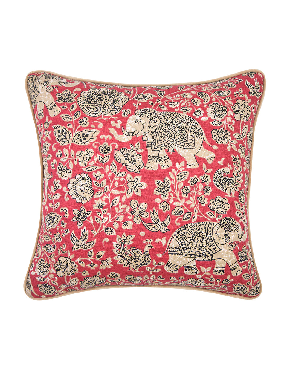 Asia Kahverengi Fitilli 50x50 cm Kırlent Kılıfı