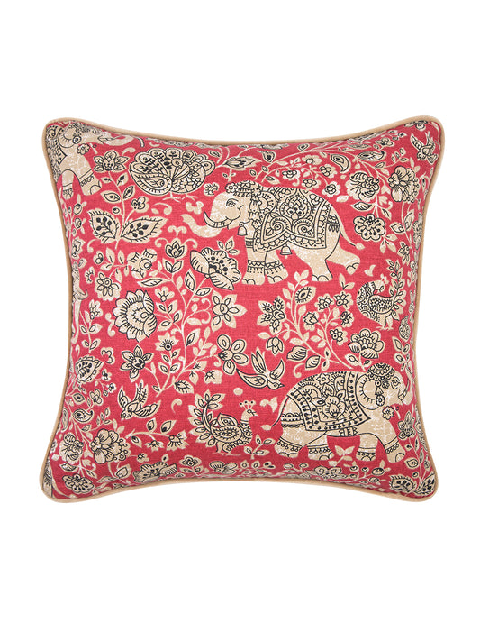 Asia Kahverengi Fitilli 50x50 cm Kırlent Kılıfı