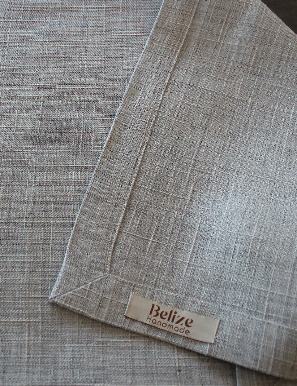 Dora Bej Keten 40x142cm Runner